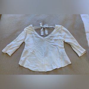 Massimo Dutti Viscose & Silk Blouse, size Small